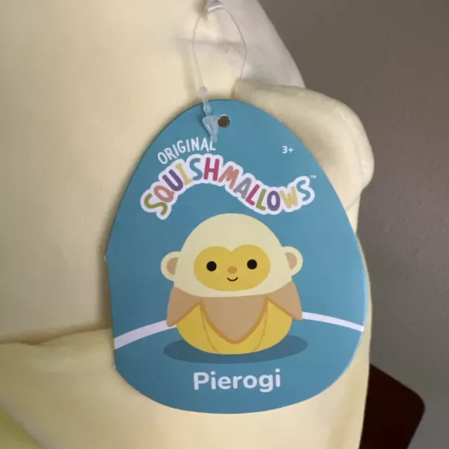 Squishmallow Pierogi the Banana Monkey 12” Plush Crossover Series NEW wTag RARE 2