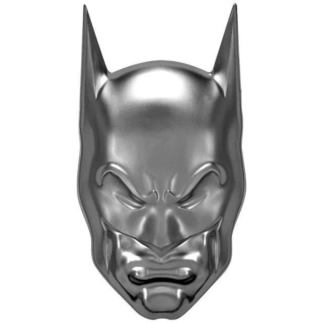 Silbermünze Batman™ Maske DC Comics™ 2020 - Niue - Ultra High Relief - 2 Oz PP
