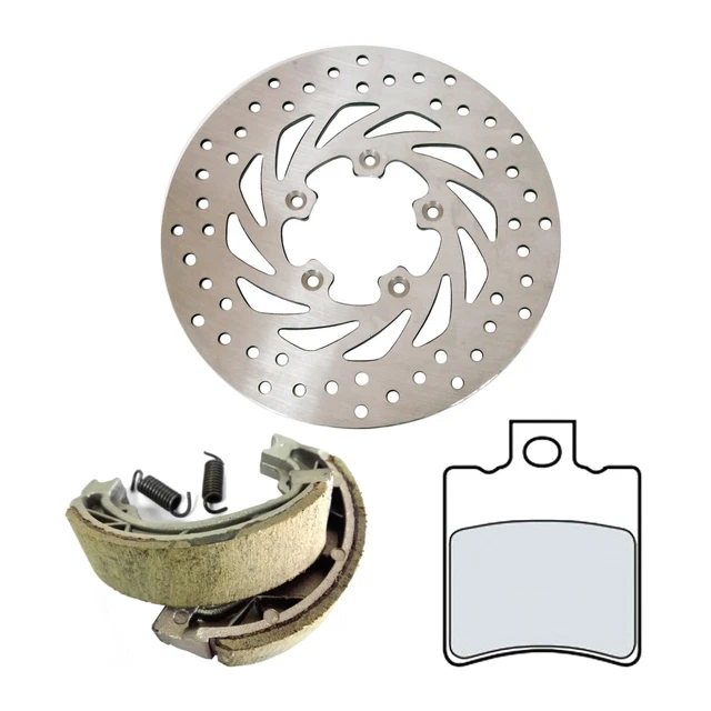 Frein Complet Disque Plaquettes RMS Patins de ferodo Aprilia Beetle 50 1998 2000