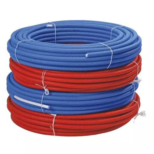 Tuyau multicouche gainé  16x2mm 50m  - Chauffage et sanitaire