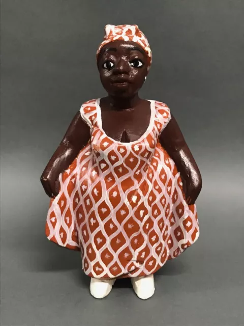 African Art Colonial Statue