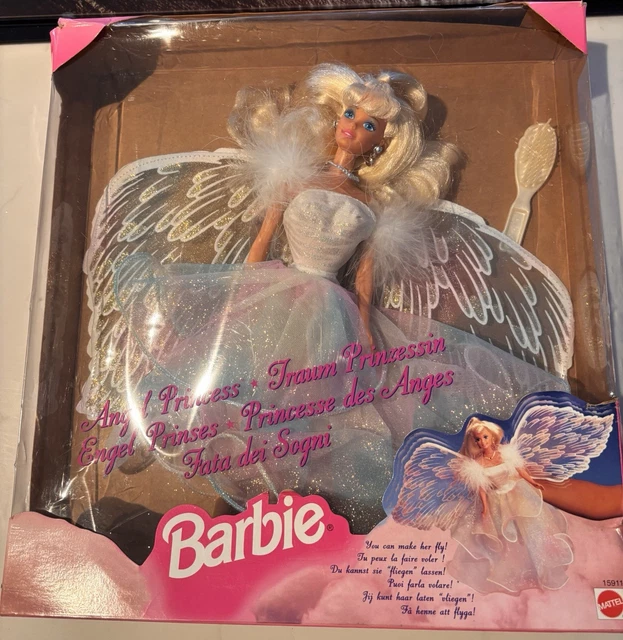 Barbie | Toys | Barbie Vintage 9s Angel Princess Barbie In Box Mattel 15911 63517bd2bd062955ba7d5e2f