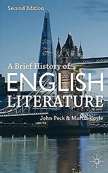 A Brief History of English Literature de Peck, John, Coyle... | Livre | état bon