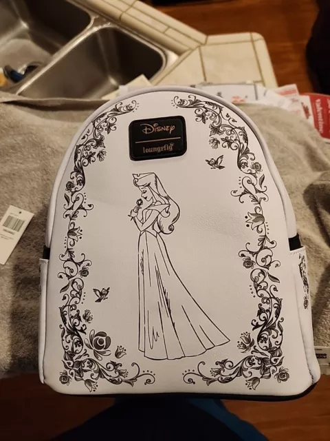 Loungefly Disney Sleeping Beauty Aurora Mini Backpack New