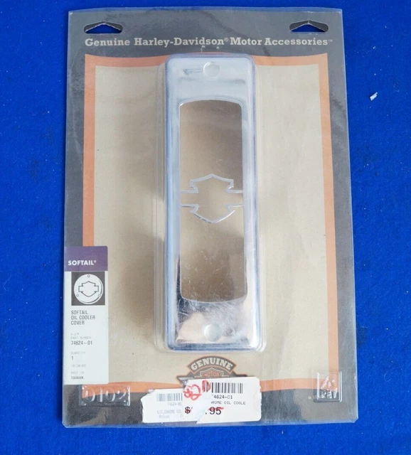 NEW NOS Genuine Harley Davidson Softail Premium Oil Cooler Cover 2000-2017