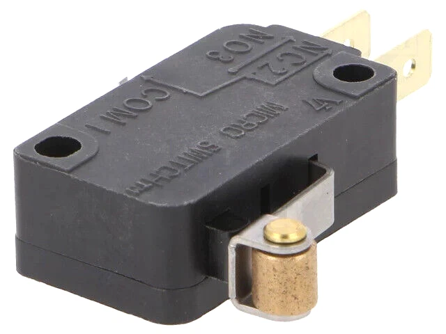 V7 7B17D8 201 Micro Interruttore Scatto Azione; con Leva (Con Roller); Spdt ;