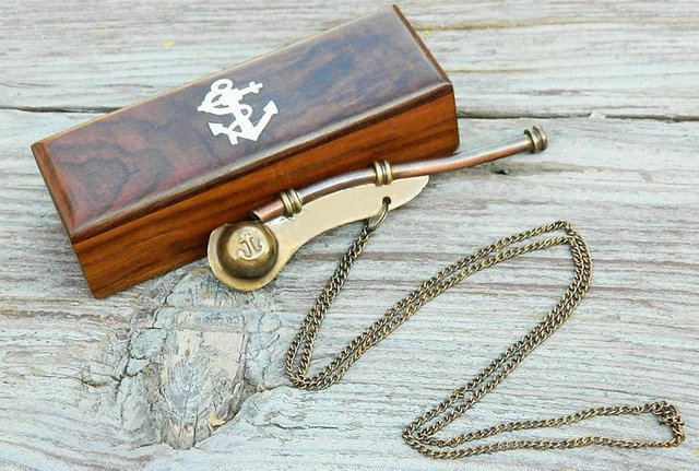 Sifflet de secours aluminium teinté - CAO