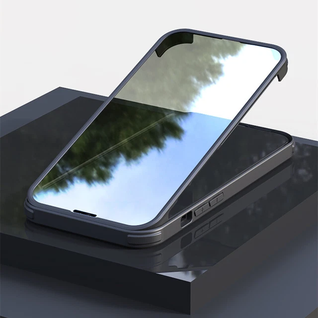 For Apple iPhone 13 Pro Max 2 In 1 Front & Back Shockproof Clear Full Cover Case