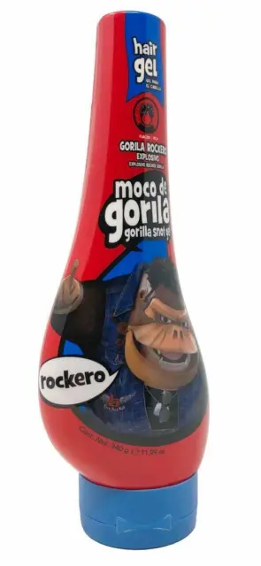Gel para Pelo Moco De Gorila Rockero Squizz 352ml Cabello Cuidado Belleza Nuevo 3