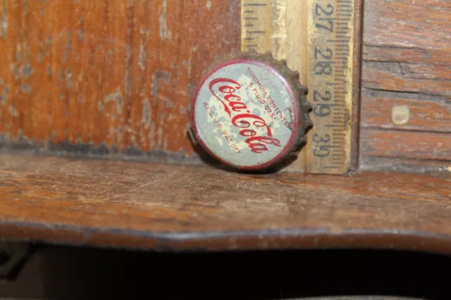 Antique Cork Lined Coca Cola Bottle Cap for 6 ounce