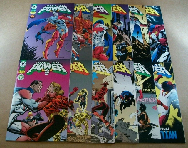 Will to Power ~ #1-12 Complete Set/Run (Dark Horse 1994) ~ NM