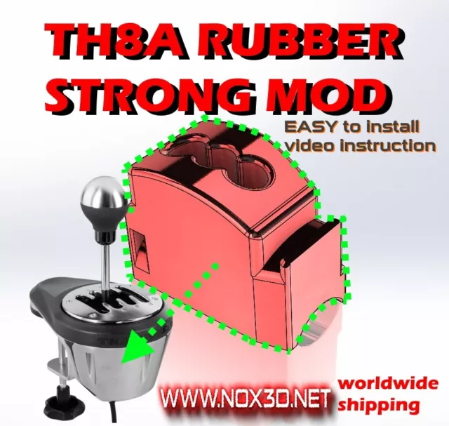 🔥TH8A MOD FLEXIBLE module upgrade shifter gearbox thrustmaster strong real feel