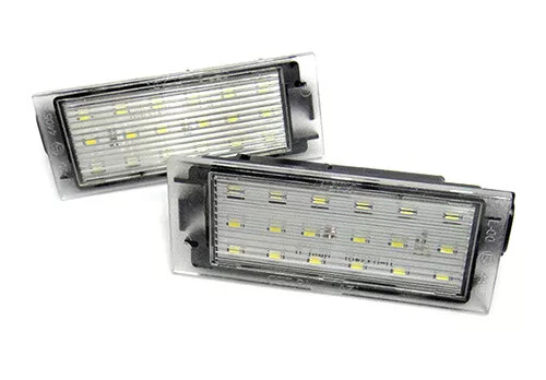 2x LED Licence Number Plate Light For Movano Vivaro B NV300 NV400 Talento Master 3