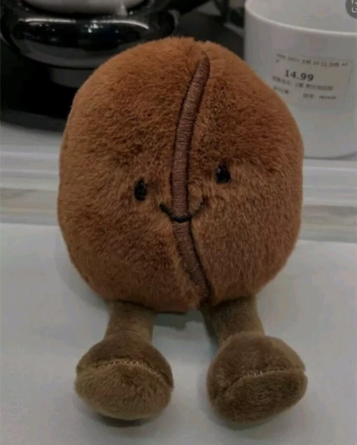 JELLYCAT STYLE COFFEE Bean Brand New £11.49 PicClick UK