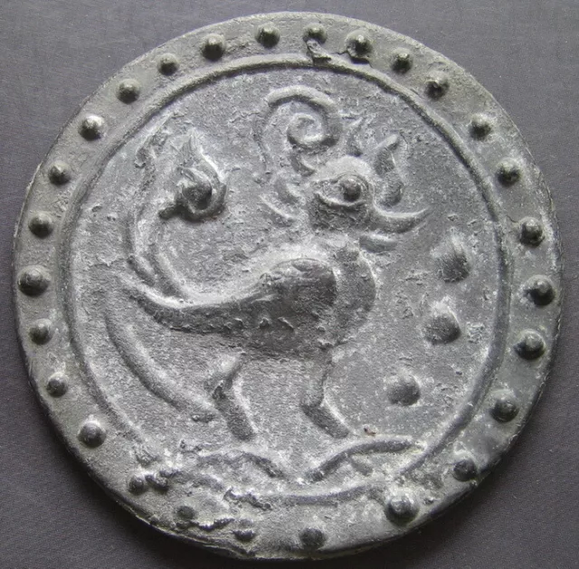 18th circa.--SOUTHEAST ASIA--ANCIENT COIN---HANSA BIRD---70 mm.---heavy coin