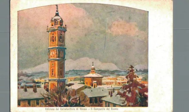 VARESE VISTA DAL campanile antica cartolina del 1900 EUR 10 00 PicClick IT