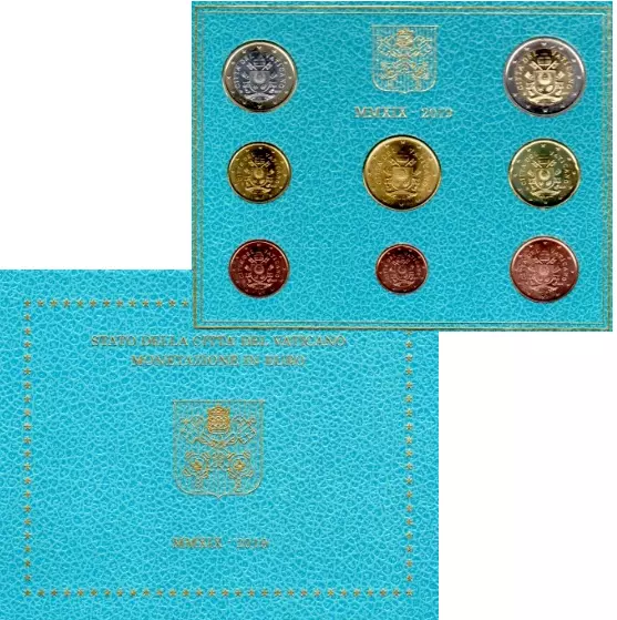 BU VATICAN 2019 - Coffret 8 pièces  Coins  EURO Pape François  Pope Francis