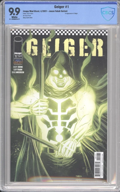 GEIGER  1  CBCS 9.9 - Investment Grade Jason Fabok Variant!