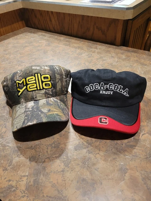 Vintage Coca-Cola Realtree Mello Yello Soda Trucker Baseball Hats Caps