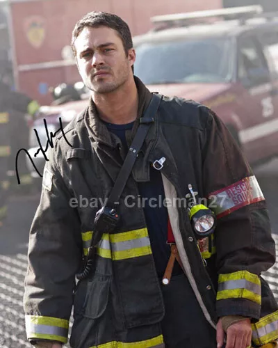 Taylor Kinney "Chicago Fire" Actor Hand Signed Autographed 8x10" Photo