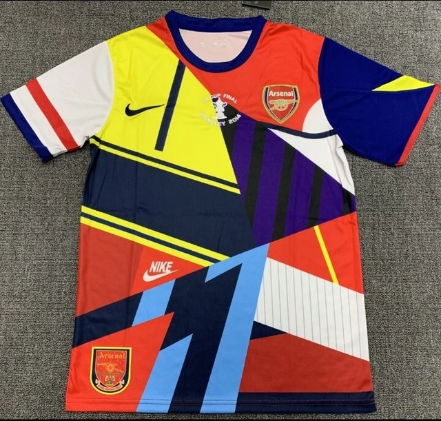 Retro Mixture of ARSENAL football shirt, XL . Limited edition