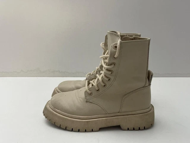 Zara zip up boots hotsell