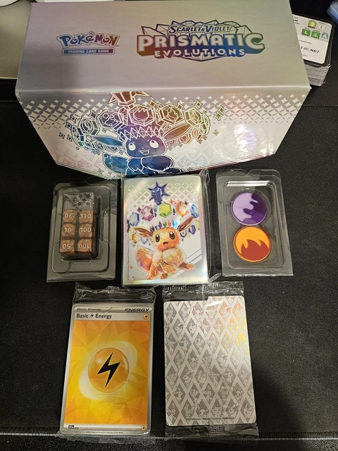 Pokemon TCG Elite Trainer Box (ETB) - Opened Empty Box With Accessories - Hidden Fates Pokemon TCG Elite Trainer Box (ETB) - Opened Empty Box With Accessories - Hidden Fates