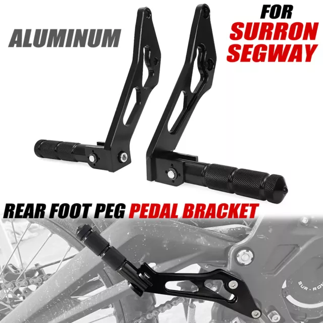 Rear Foot Pegs Pedal Bracket Support For Sur Ron Light Bee X Segway X160 X260