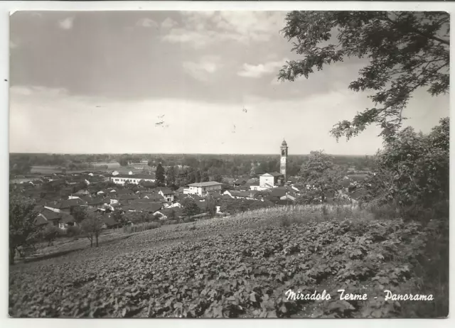 PAVIA (039) - MIRADOLO TERME Panorama - FG/Vg 1959