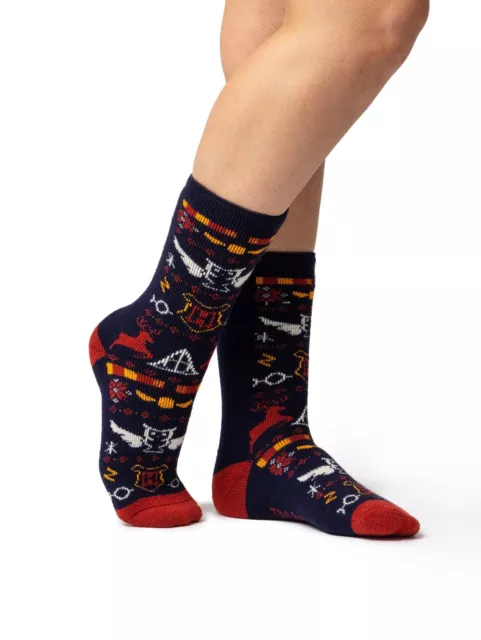 HEAT HOLDERS Lite Licensed Harry Potter Character Socks-Womens 4-8