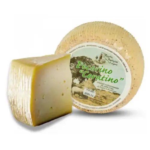 Pecorino Coratino da tavola - Formaggio Pugliese - Italian Cheese