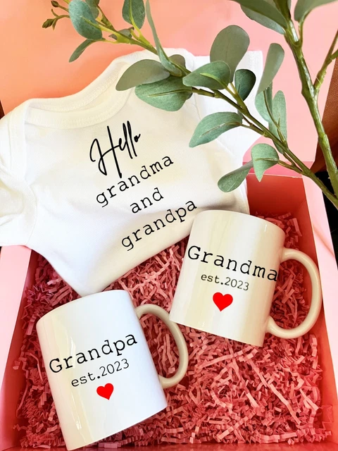Pregnancy Announcement Gift Box-Dad and Mom Gift-Grandma and Grandpa Gift