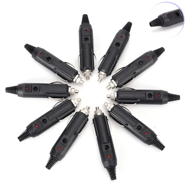 Spina Maschio Di Ricambio Per Accendisigari Da 12 V Con Cavi - Foto 6