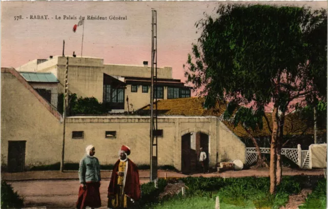 CPA AK RABAT - Le Palais du Resident General MAROC (796765)