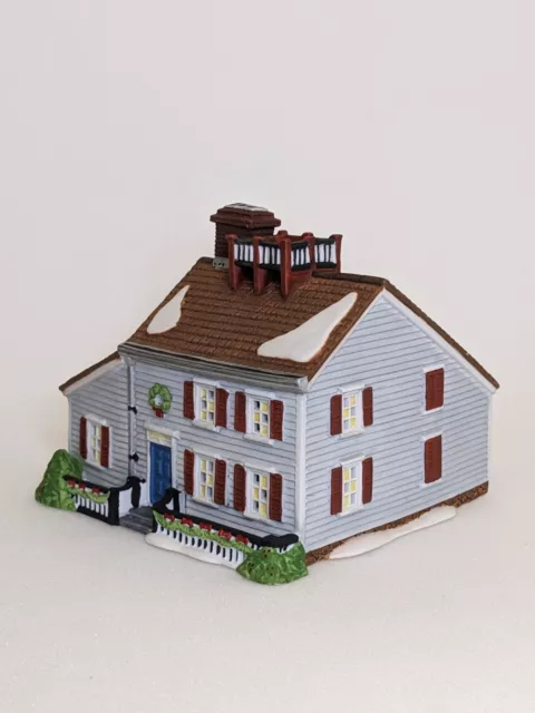 Dept 56 Heritage Village Collection "Jeremiah Brewster House" Retired w/Box 3
