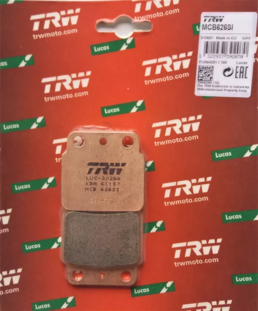 MCB626SI Kawasaki KFX 400 A KSF - TRW-Lucas Bremsbeläge brake pads hinten