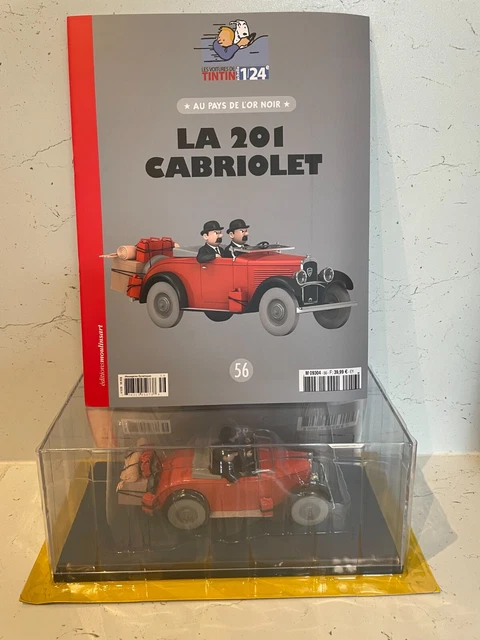VOITURE Tintin 1/24 + Fascicule - La Conduite Intérieure Beige