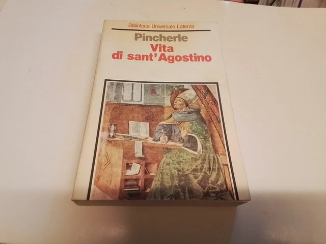 PINCHERLE Vita di Sant'Agostino Laterza 1984, 2d24 PINCHERLE Vita di Sant'Agostino Laterza 1984, 2d24