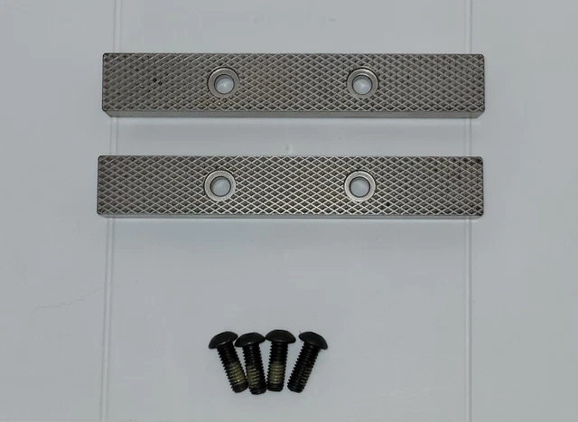 WILTON 2908080 Jaw Inserts 6-1/2 x 5/8 x 1"
