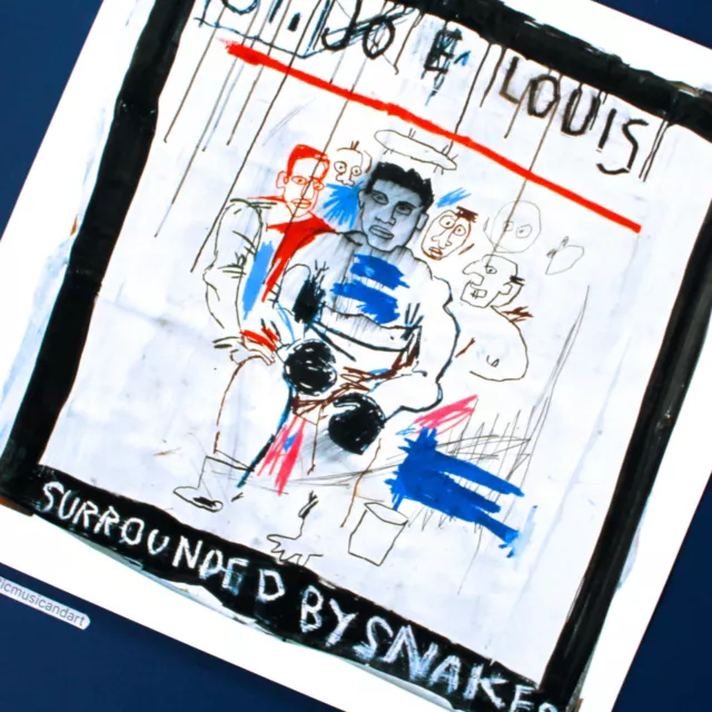 Jean-Michel Basquiat Boxer Basquiat Estate Lithograph Poster