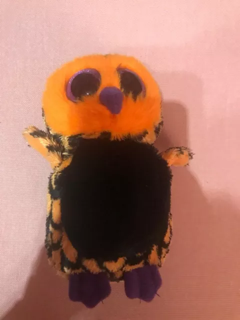 ty beanie boos eule Halloween edition „haunt“ orange ca. 15cm hoch stofftier