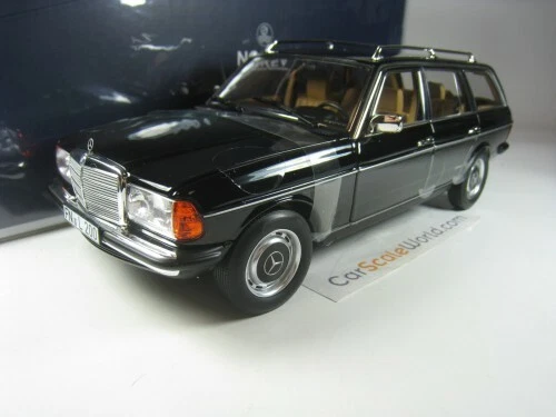 Miniature NOREV 1/43 - Mercedes-Benz W123 Break Ambulance (1978) - Blanc - Très Bon état Avec Boîte