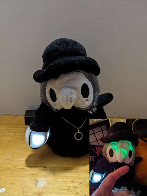 Plague Doctor "MINI" Rem Pod Bear,plush.(Ghost hunting, Emf, motion activated)