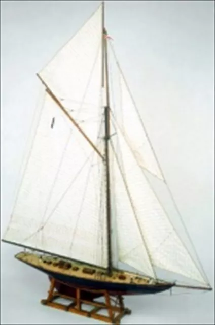 MV44 Britannia Sailing Boat Model Kit Mamori Racing Yacht Wooden 1/64 from Japan