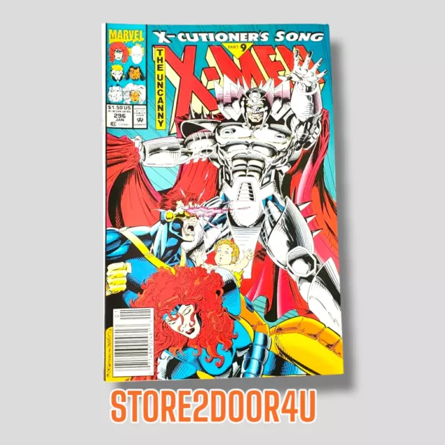 Uncanny X-Men #296  Marvel Comics 1993 Newsstand Variant Cover
