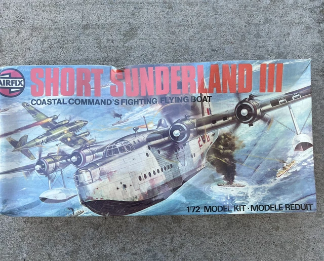 Airfix Short Sunderland III Coastal Command's Fighting Flying Boat Kit 1/72