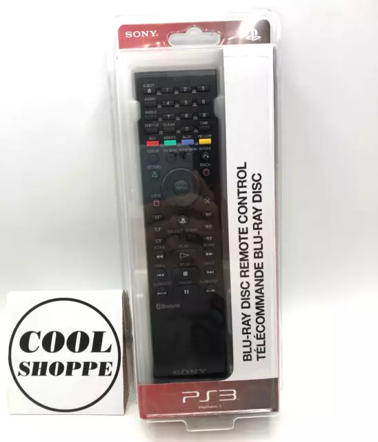 OEM SONY PlayStation 3 PS3 Bluetooth Blu-Ray Disc Remote Control NEW Sealed