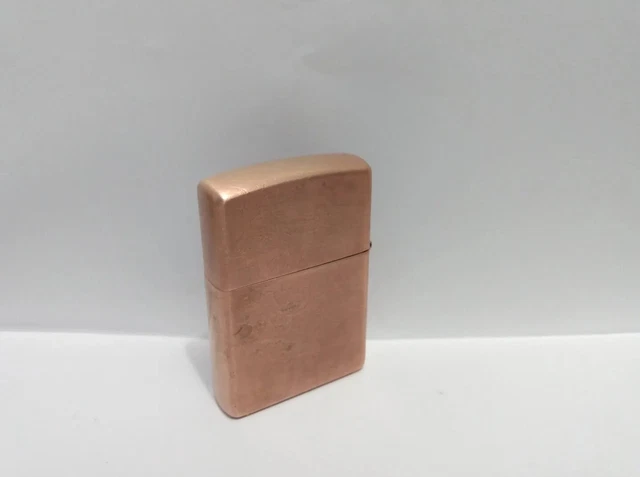 Zippo 2005 Wolf Copper Brass Color Case No Insert No Box Read 6