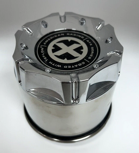New american racing atx series wheel center hub cap 1425000911 chrome