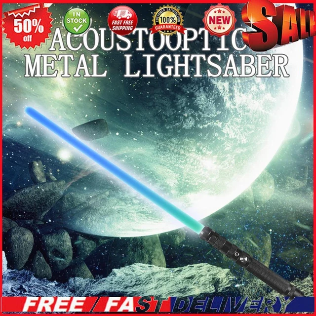 Light Up Saber - (7 Color Changing) LED Light Swords for Galaxy Fighter Warriors